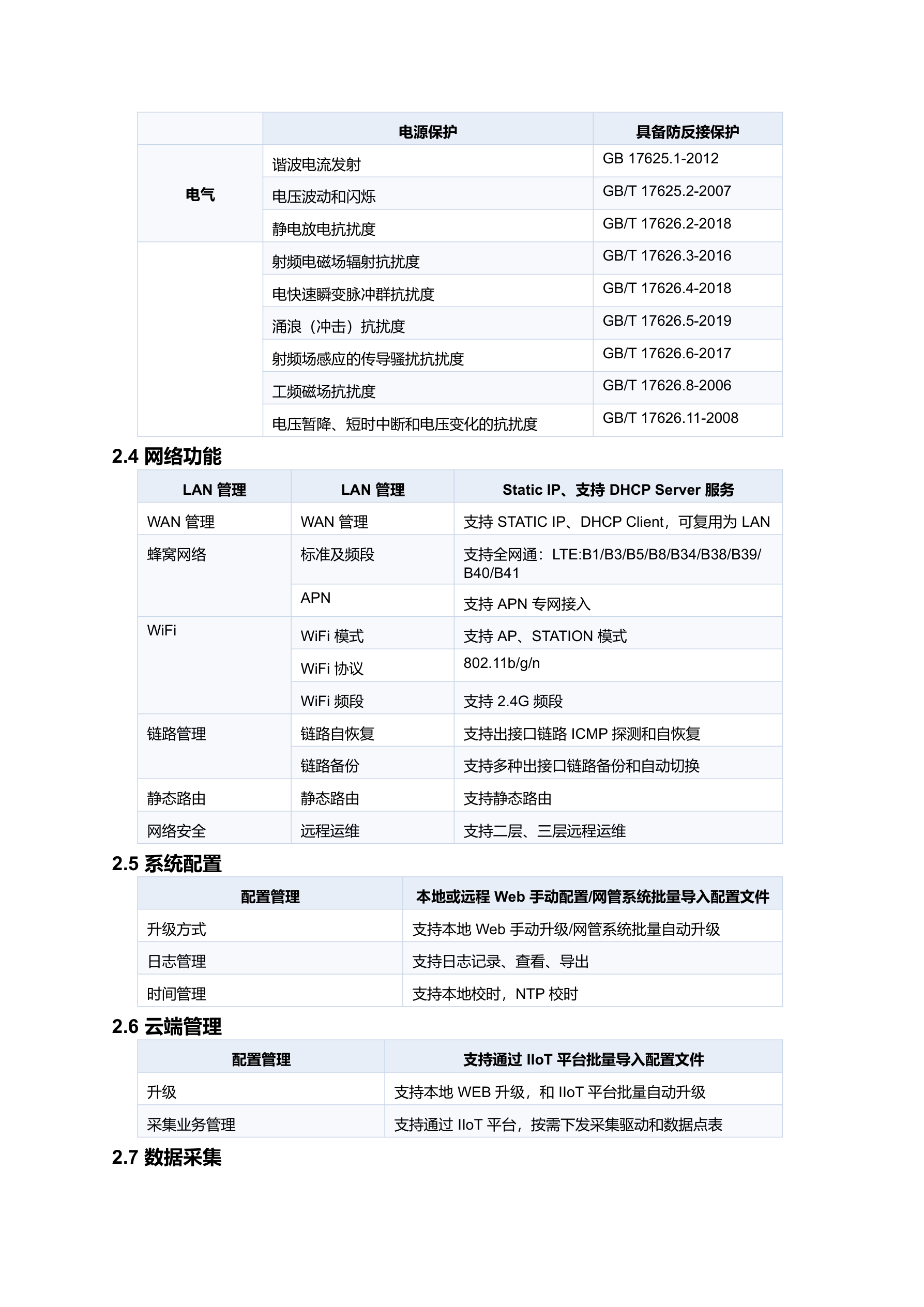 KMX-4G-KA00-CR03 规格书 第 4 页