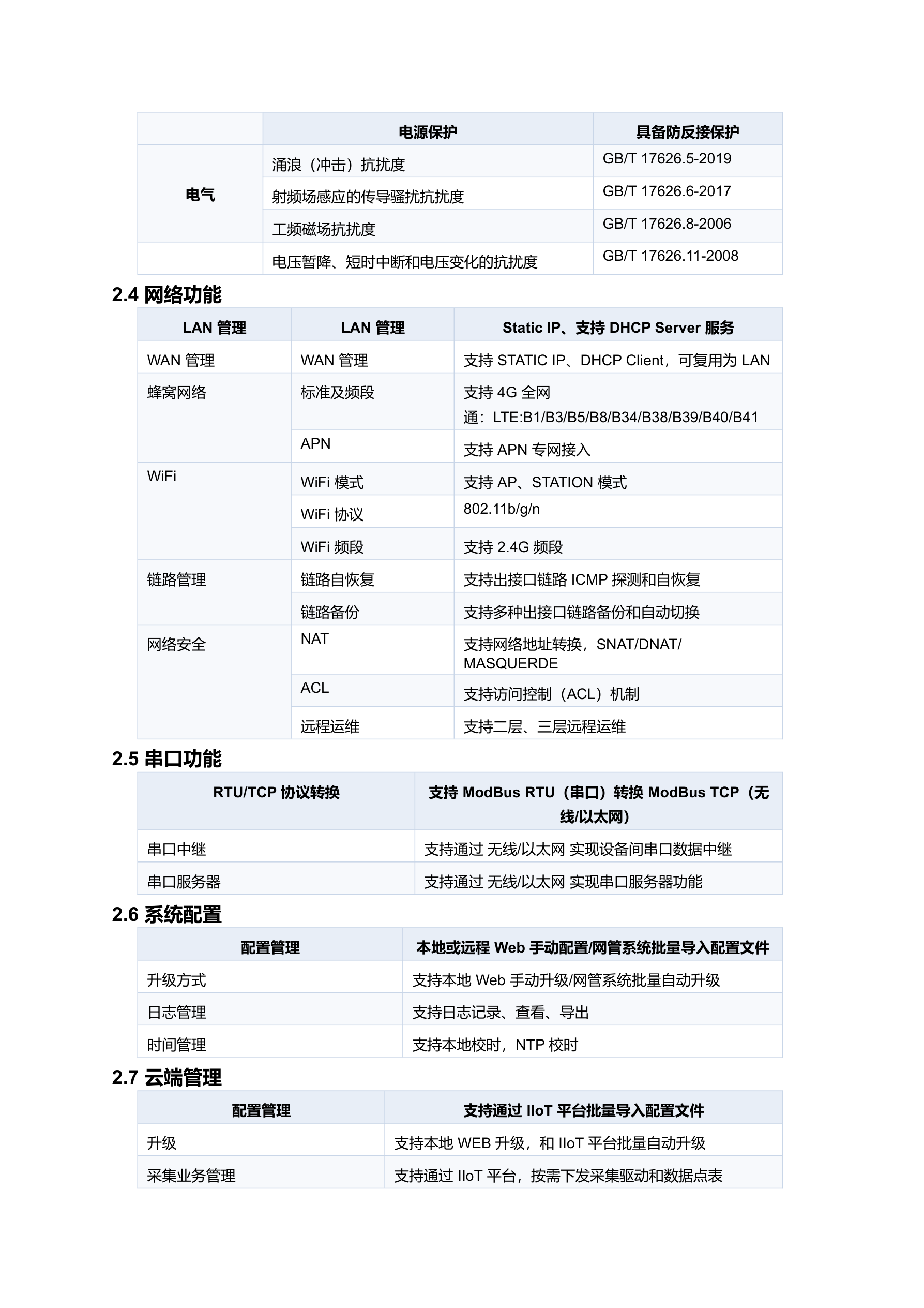KMX-4G-KA00-FL 规格书 第 4 页